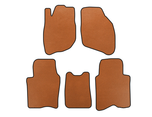 EVA Floor Mats (SD, Orange) for Honda City 2002-2008 - image 1