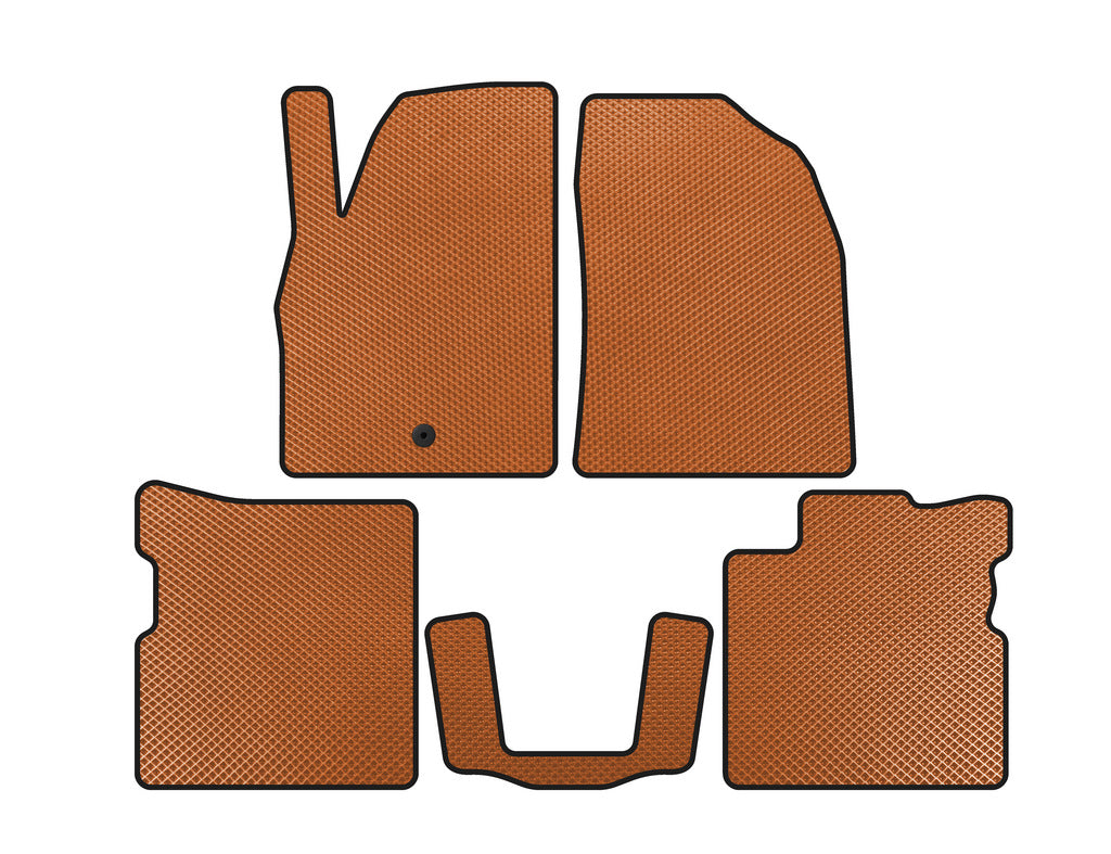 EVA Floor Mats (Orange) for Chevrolet HHR 2005-2011 - image 1