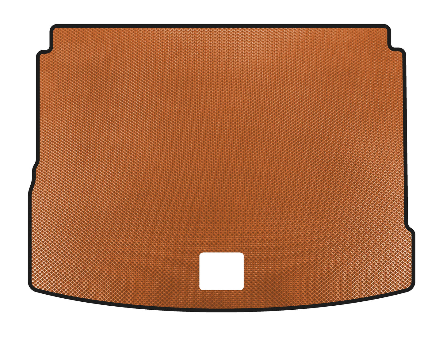 Trunk Mat V2 (USA, Orange) for Volkswagen Tiguan 2016-2023 - image 1