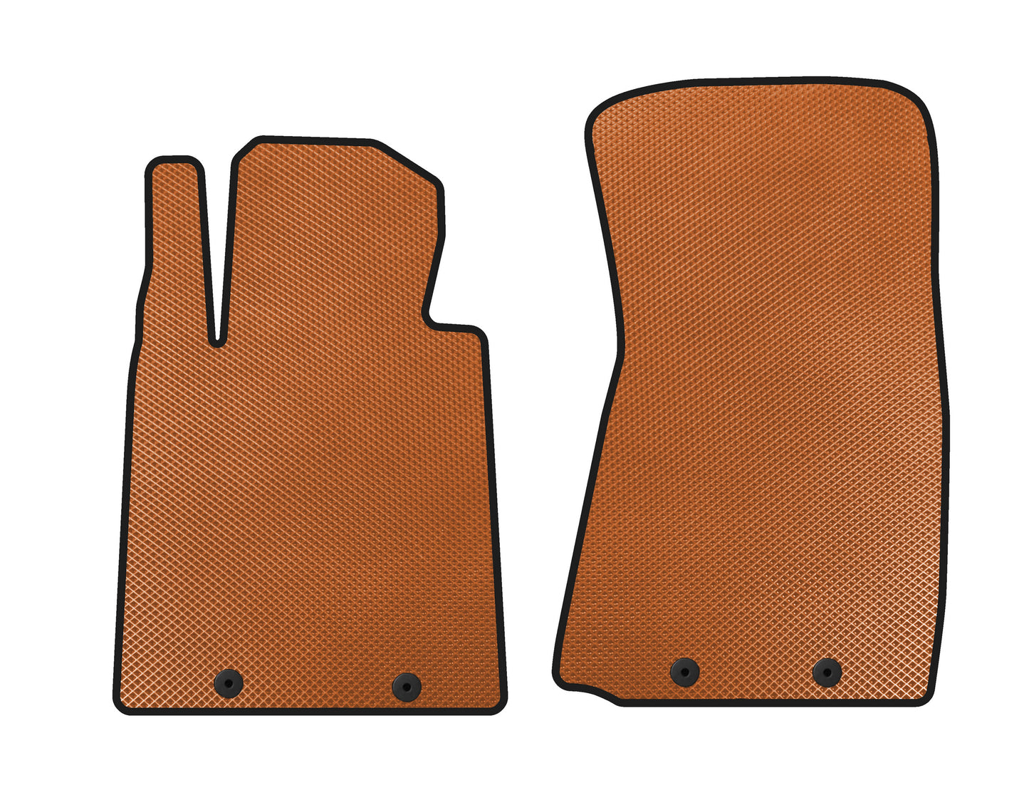 EVA Floor Mats (Coupe, Orange) for Nissan 370Z 2008-2021 - image 1