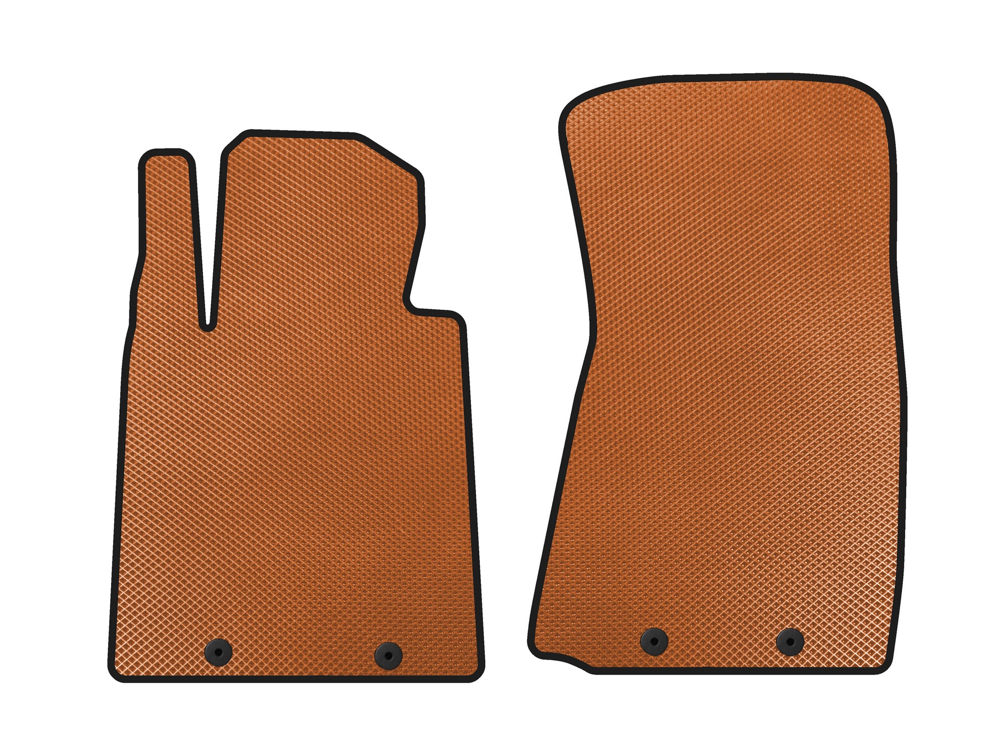 EVA Floor Mats (Coupe, Orange) for Nissan 370Z 2008-2021 - image 1