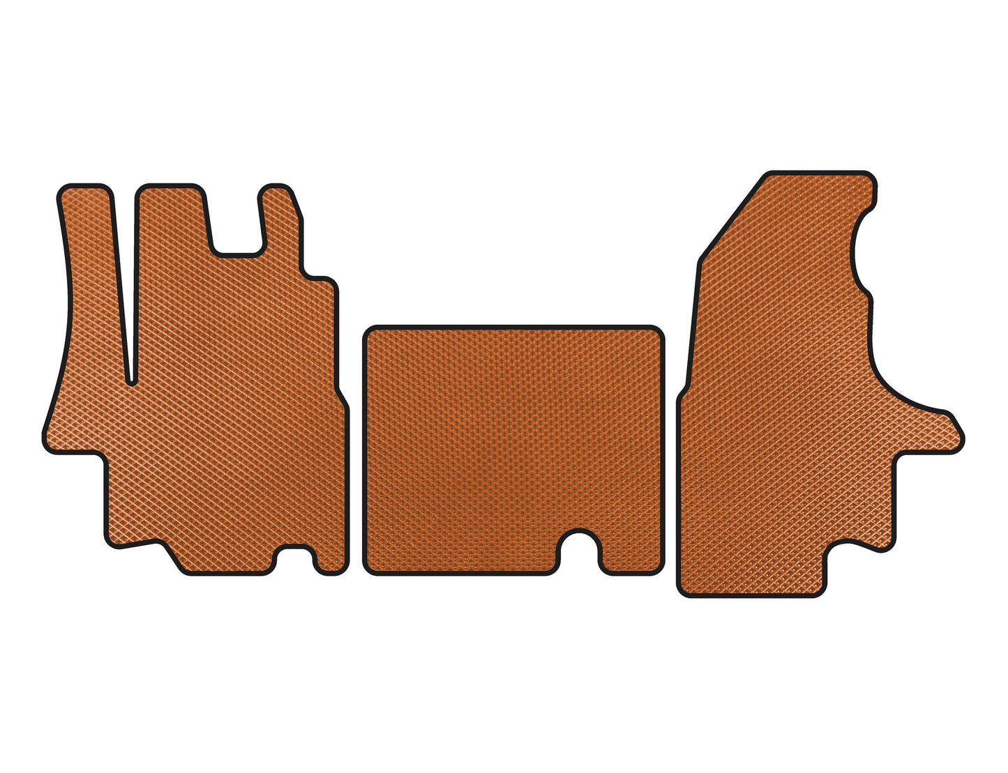 EVA Floor Mats (Orange) for Opel Movano 2004-2010 - image 1