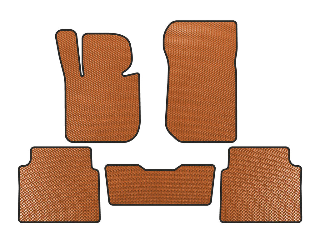 EVA Floor Mats (SD, Orange) for BMW 3 Series E36 1990-2000 - image 1