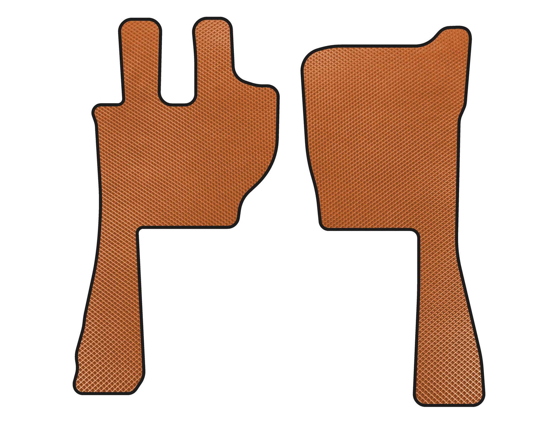 EVA Floor Mats (Orange) for Volvo FH 2012– - image 1