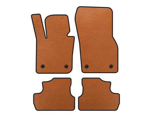 EVA Floor Mats (for S F56, Orange) for Mini Cooper F55/56/57 2014-2023 - image 1