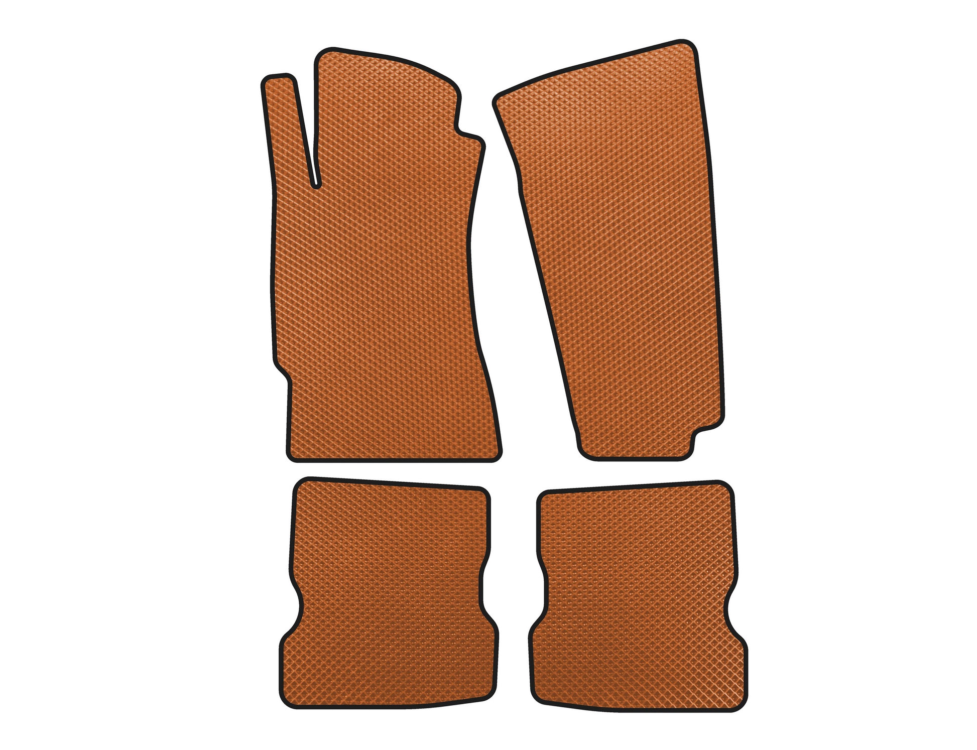 EVA Floor Mats (Orange) for Mazda RX-8 2003-2012 - image 1