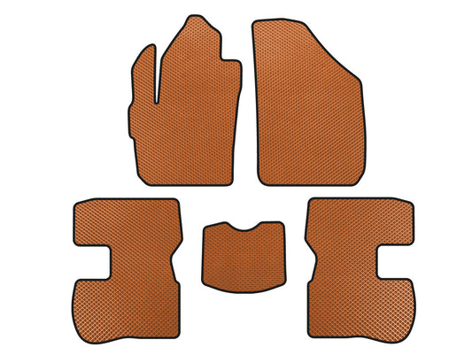 EVA Floor Mats (Orange) for Chery Kimo 2007-2015 - image 1