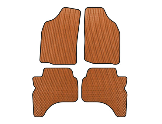 EVA Floor Mats (Orange) for Mitsubishi L200 1996-2006 - image 1