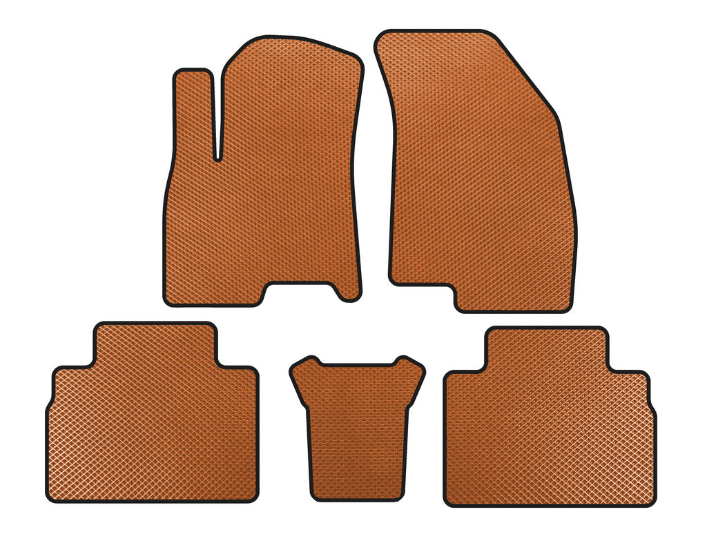 EVA Floor Mats (Orange) for Chery Tiggo 8 2017- - image 1