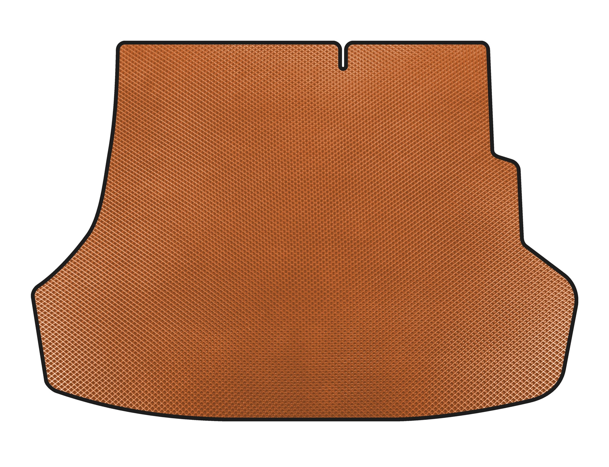 Trunk Mat (2010-2017, SD, Orange) for Hyundai Accent 2011-2017 - image 1