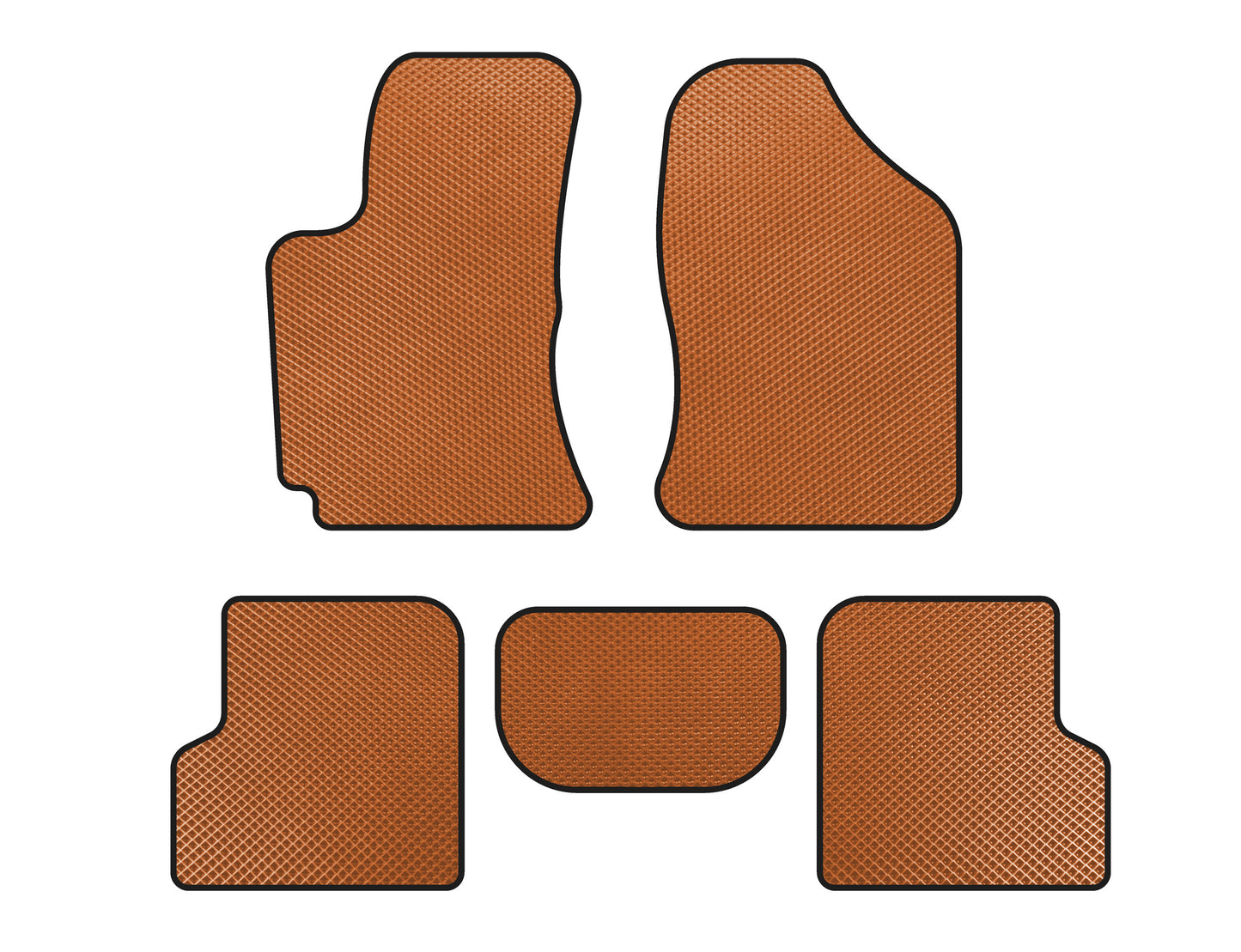 EVA mats (Orange) for Geely SL - image 1