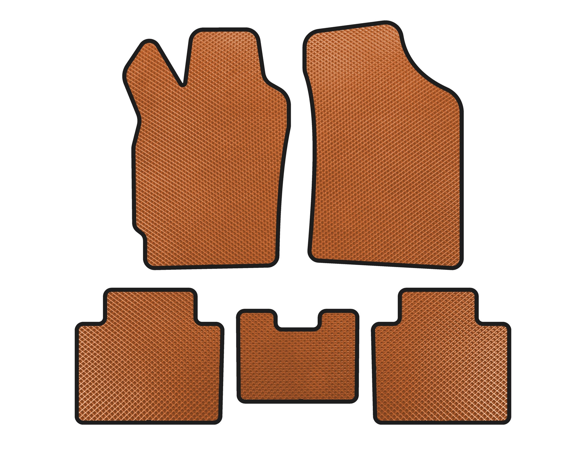 EVA Floor Mats (Orange) for Lifan 320 2008- - image 1