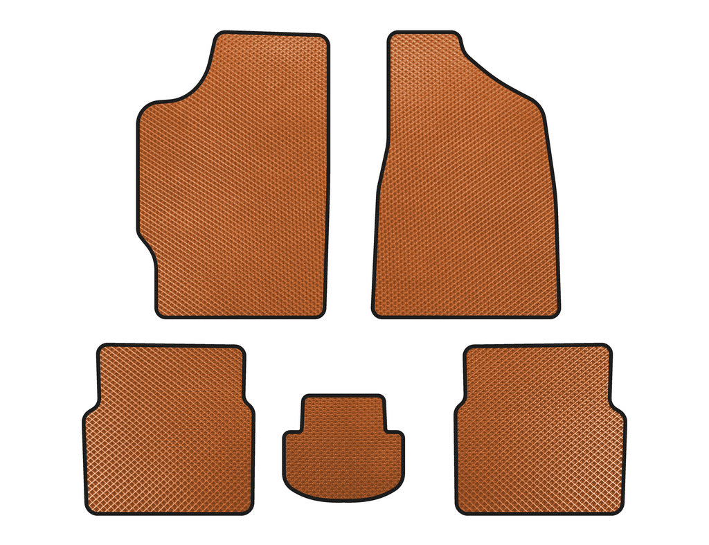 EVA Floor Mats (SD, Orange) for Audi 80 1978-1986 - image 1