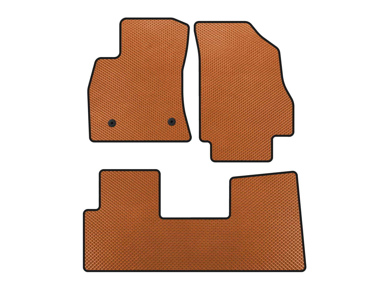 EVA Floor Mats (Orange) for Opel Combo 2012-2018 - image 1