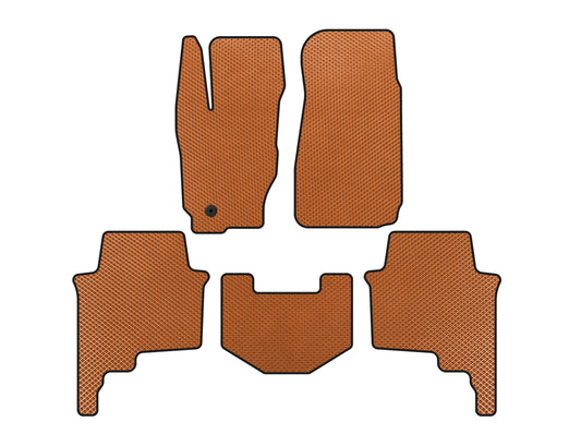 EVA Floor Mats (Orange) for Jeep Commander 2005-2010 - image 1