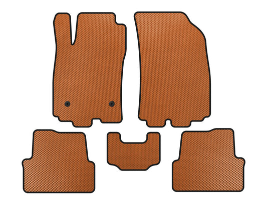 EVA Floor Mats (HB, Orange) for Chevrolet Sonic 2011-2022 - image 1