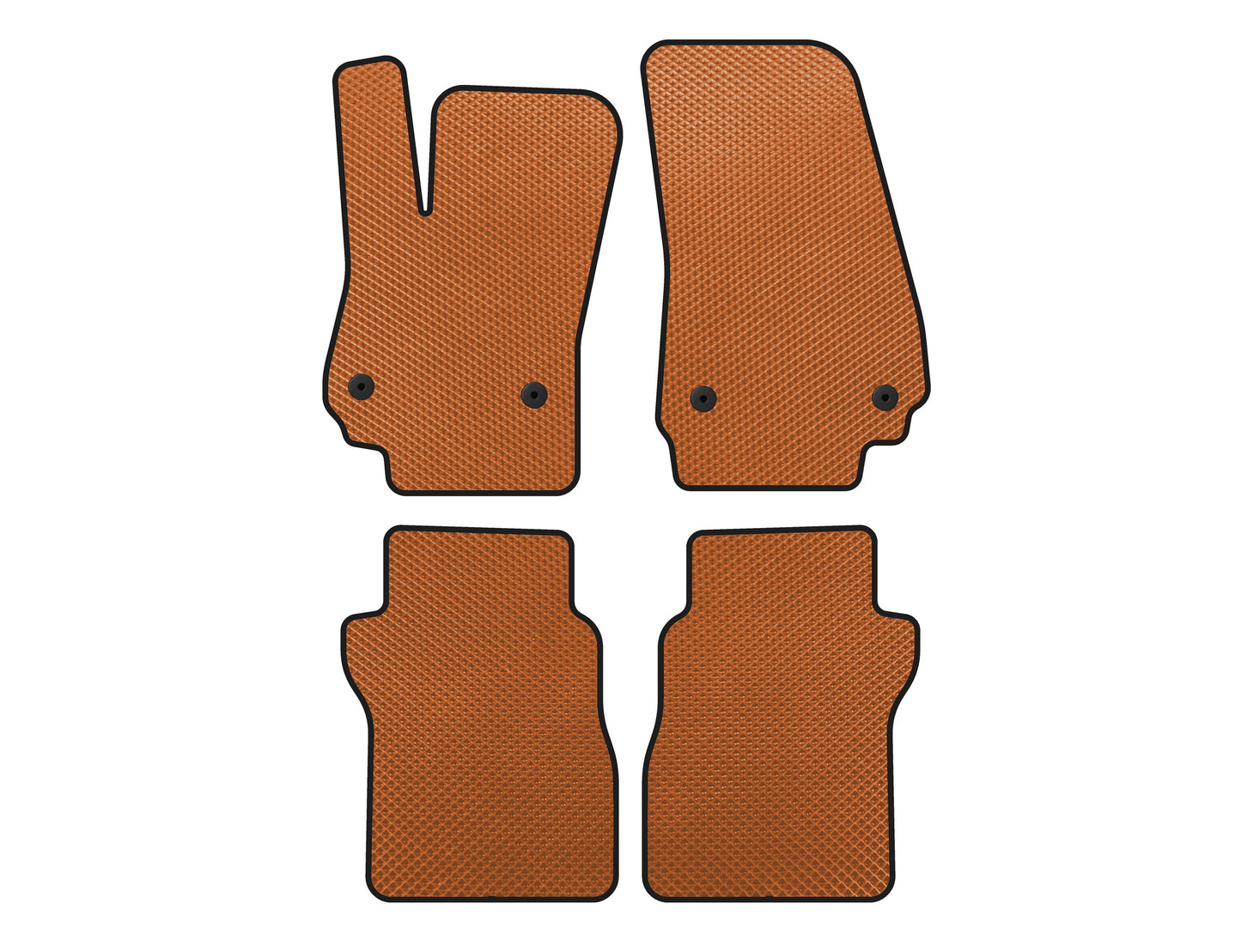 EVA Floor Mats (SD, Orange) for Lincoln Continental 2016-2020 - image 1