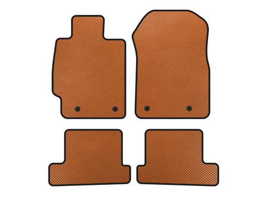 EVA Floor Mats (Coupe, Orange) for Subaru BRZ 2012-2021 - image 1
