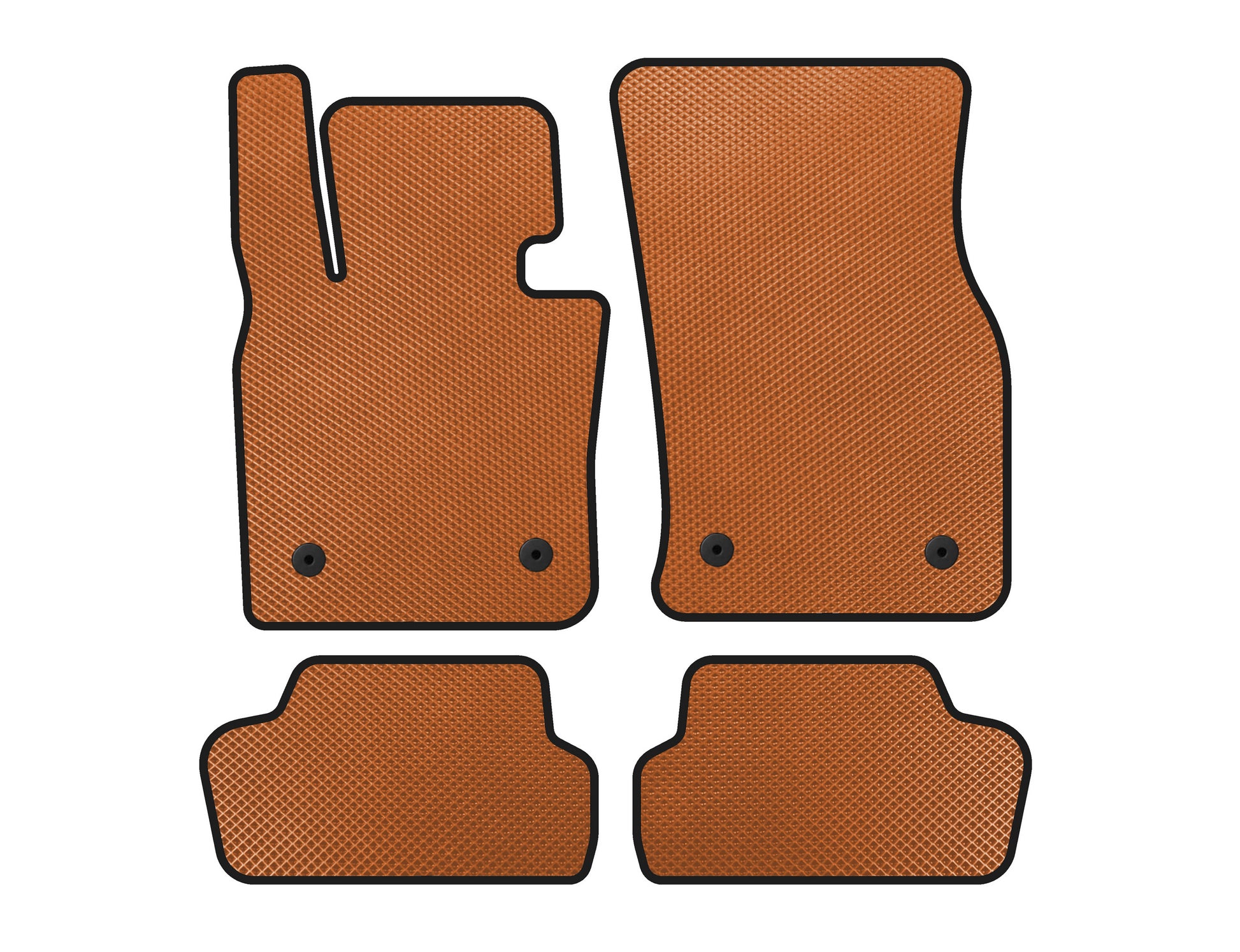EVA Floor Mats (for F56, Orange) for Mini Cooper F55/56/57 2014-2023 - image 1