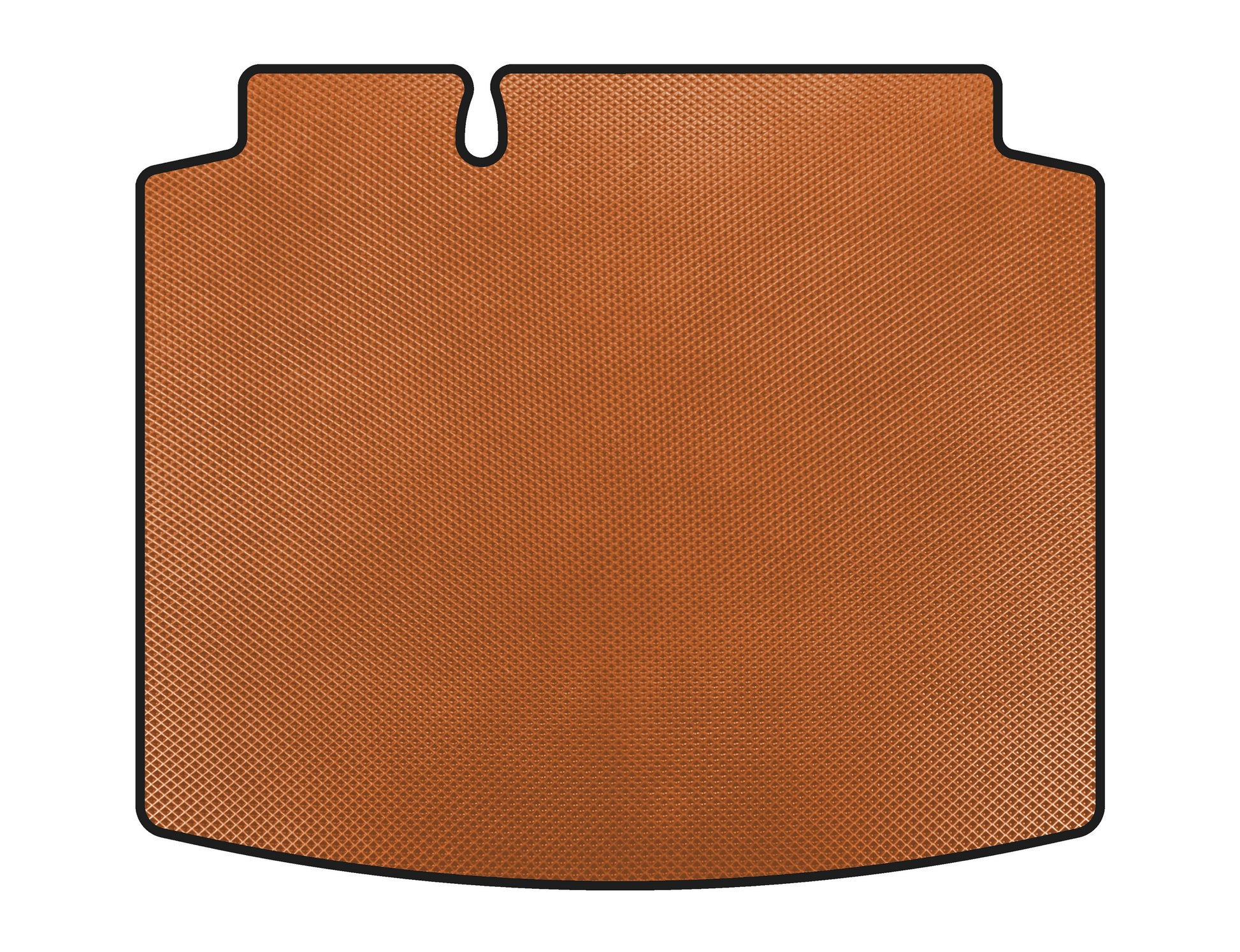 Trunk Mat (HB, 5-Door, Orange) for Seat Leon 2005-2012 - image 1