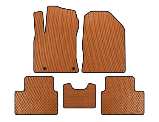 EVA Floor Mats (Orange) for Kia Cerato 4 2019- - image 1