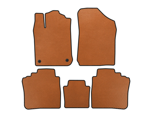 EVA Floor Mats (Orange) for Toyota Avalon 2012-2018 - image 1