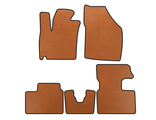 EVA Floor Mats (2016-2020, HB, Orange) for Suzuki Ignis 2016- - image 1