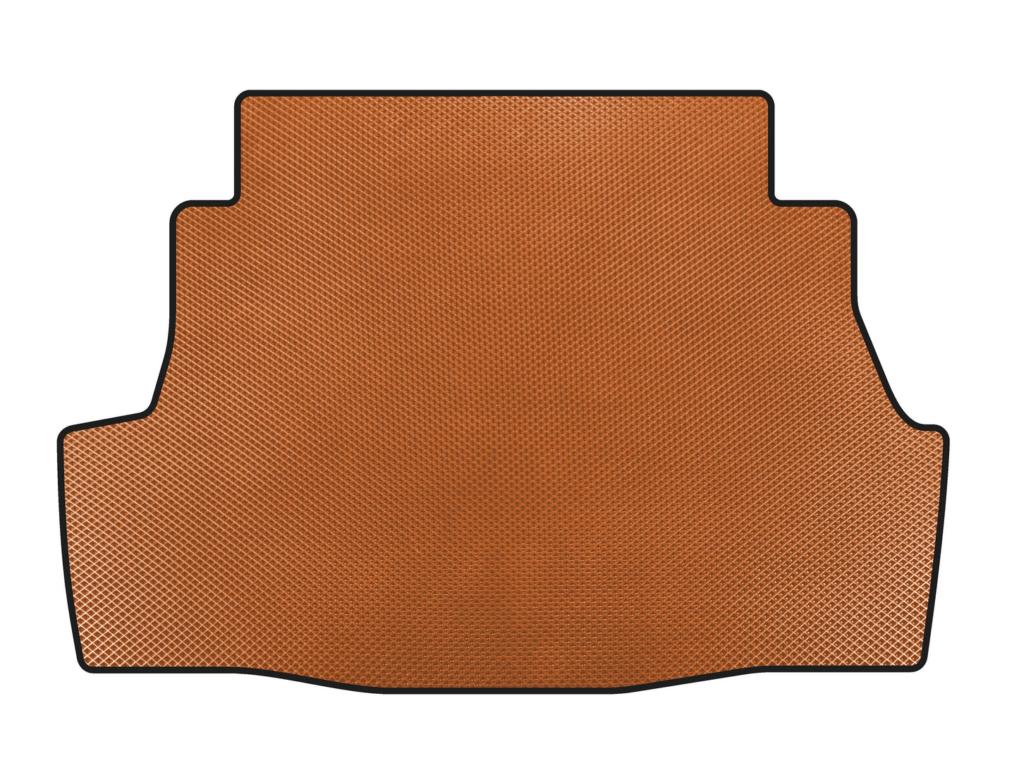 Trunk mat (SD, Orange) for Nissan Almera B10 Classic 2006-2012 - image 1