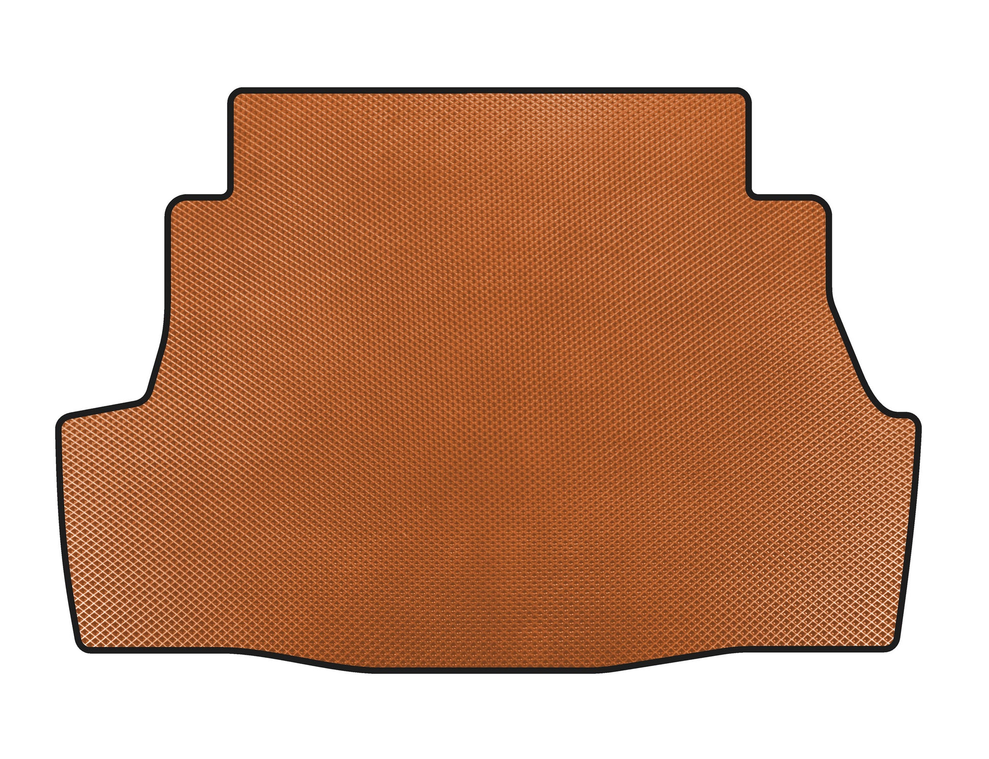 Trunk mat (SD, Orange) for Nissan Almera B10 Classic 2006-2012 - image 1