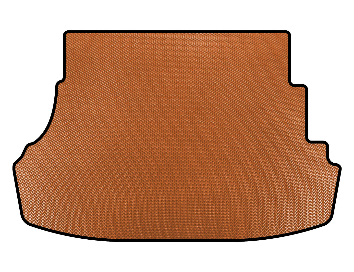 EVA trunk mat (SD, Orange) for Hyundai Accent 2017-2023 - image 1