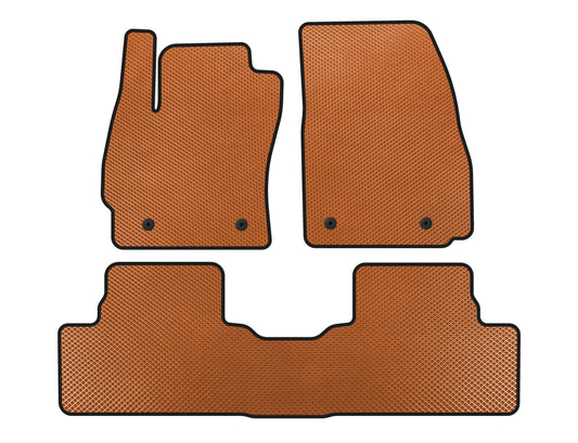 EVA Floor Mats (2 Rows, Orange) for Mazda 5 2010-2018 - image 1