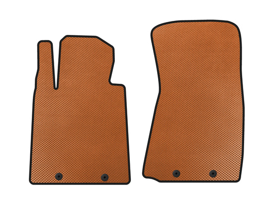 EVA Floor Mats (Coupe, Orange) for Nissan 370Z 2008-2021 - image 1