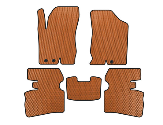 EVA Floor Mats (SW, Orange) for Hyundai I-30 2007-2011 - image 1