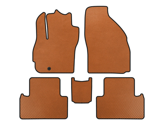 EVA Floor Mats (2 Rows, 7-Seater, Orange) for Mazda 5 2005-2009 - image 1