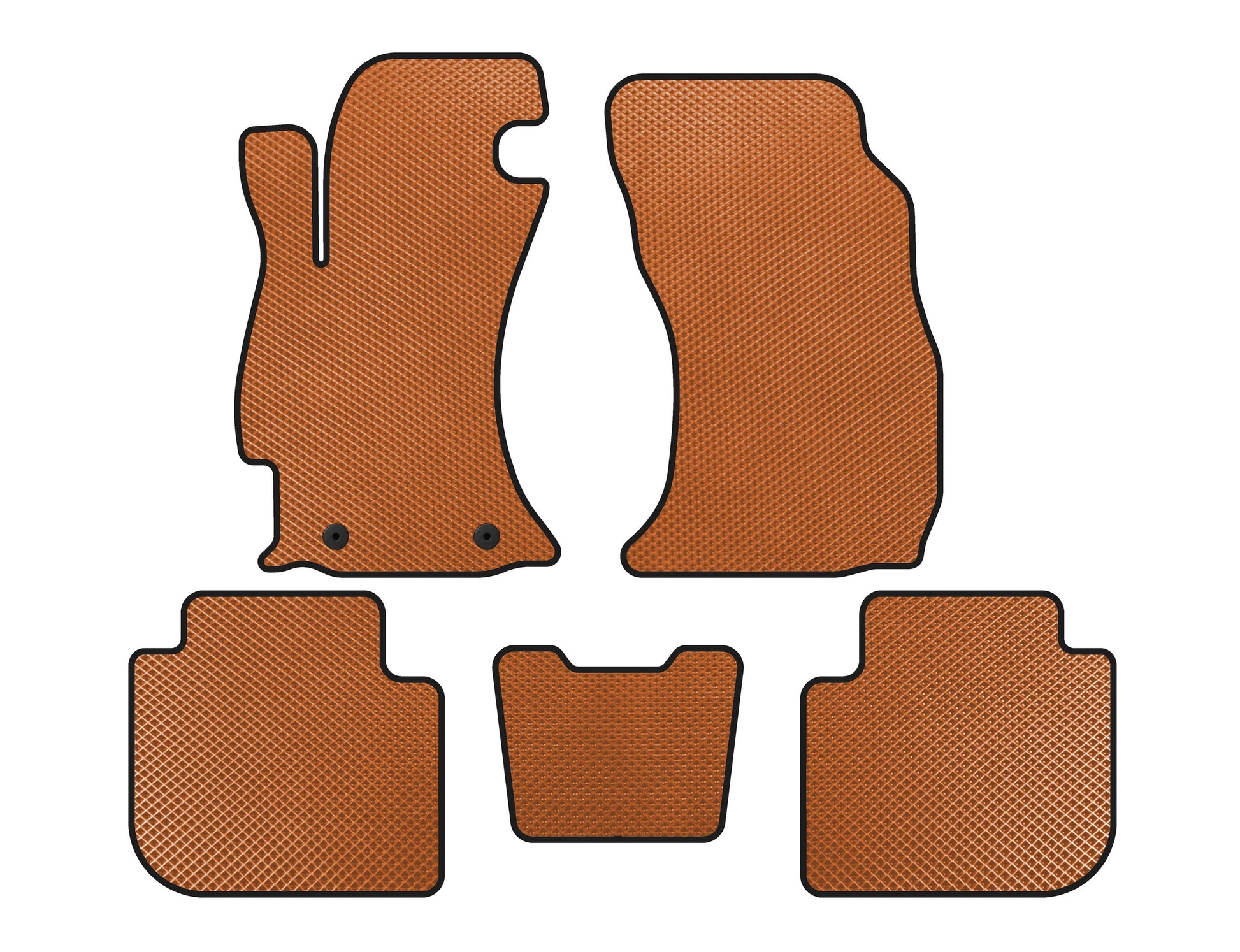 EVA Floor Mats (2013-2017, Orange) for Subaru Forester 2013-2018 - image 1