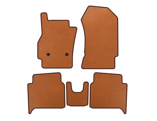 EVA Floor Mats (HB, Orange) for Renault Zoe 2012-2019 - image 1