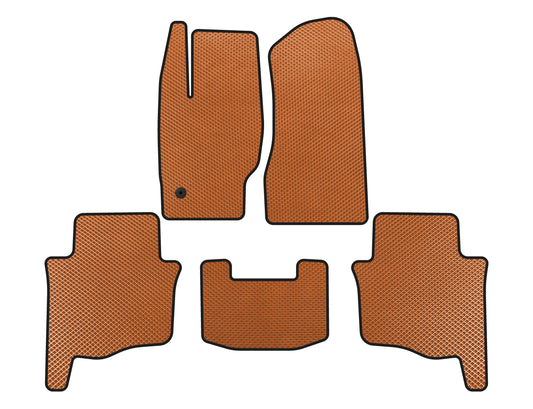 EVA Floor Mats (Orange) for Jeep Grand Cherokee WK 2004-2010 - image 1