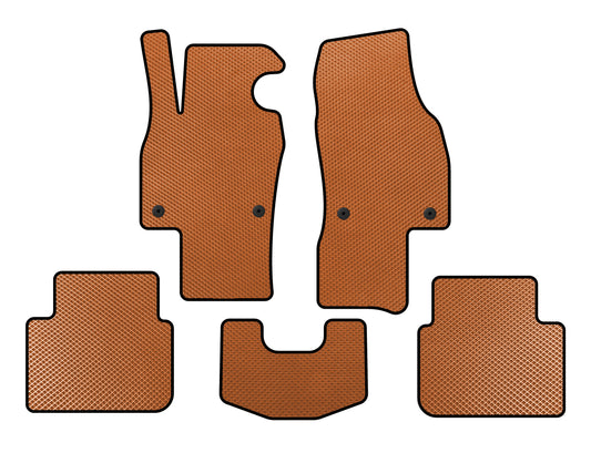 EVA Floor Mats (HB, Orange) for Skoda Scala 2018- - image 1