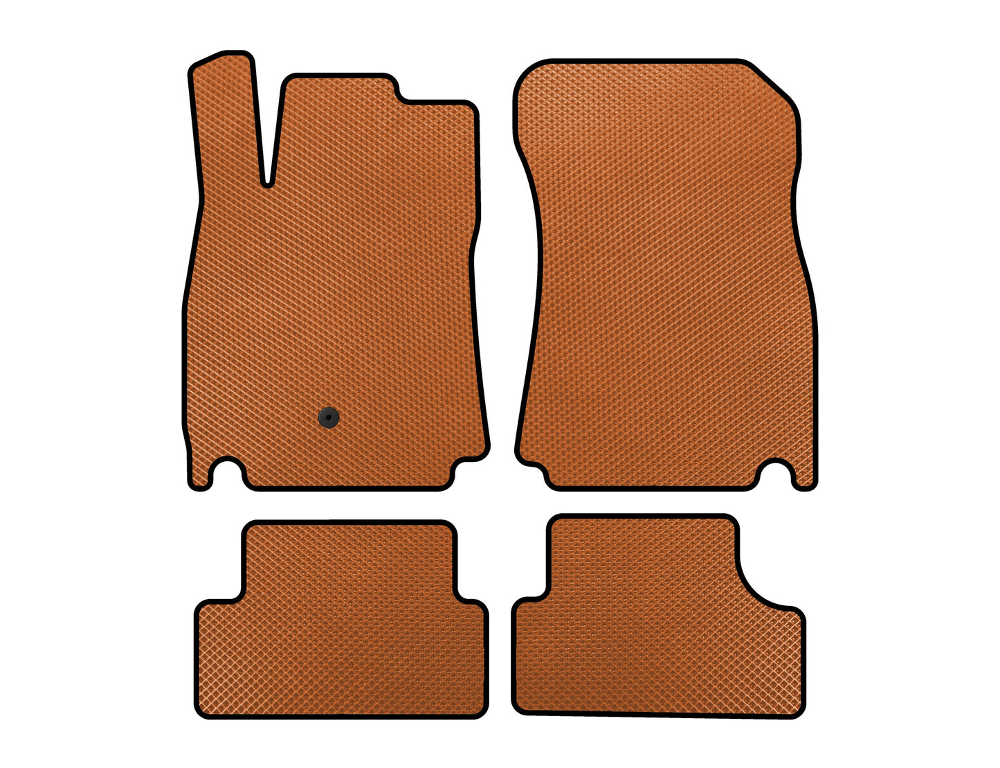 EVA Floor Mats (Coupe, Orange) for Mitsubishi Eclipse Cross 2017- - image 1