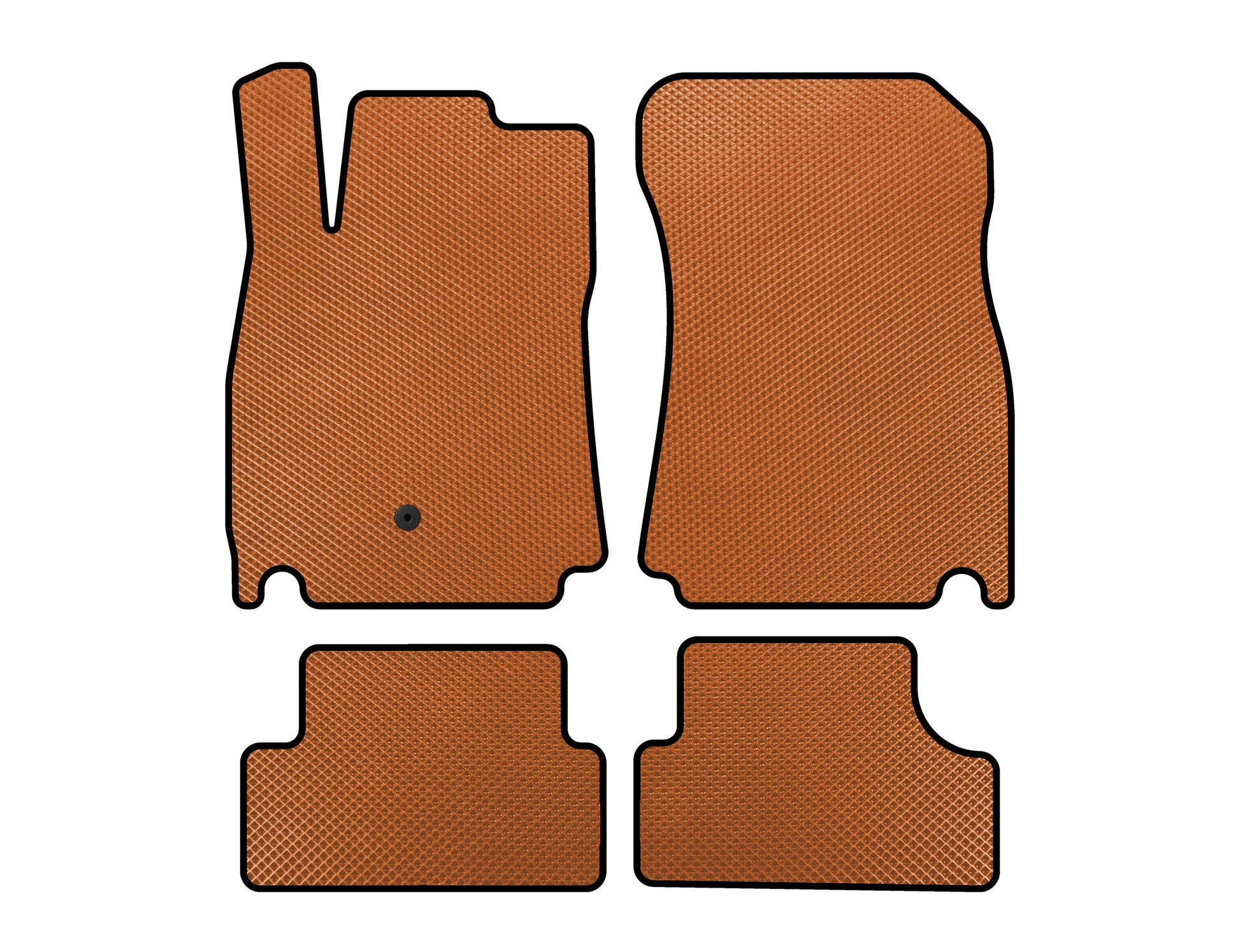 EVA Floor Mats (Coupe, Orange) for Mitsubishi Eclipse Cross 2017- - image 1