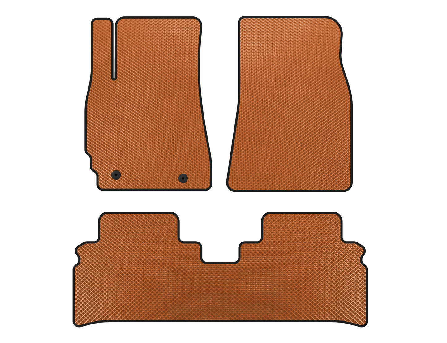 EVA Floor Mats (Orange) for Toyota Highlander 2000-2008 - image 1