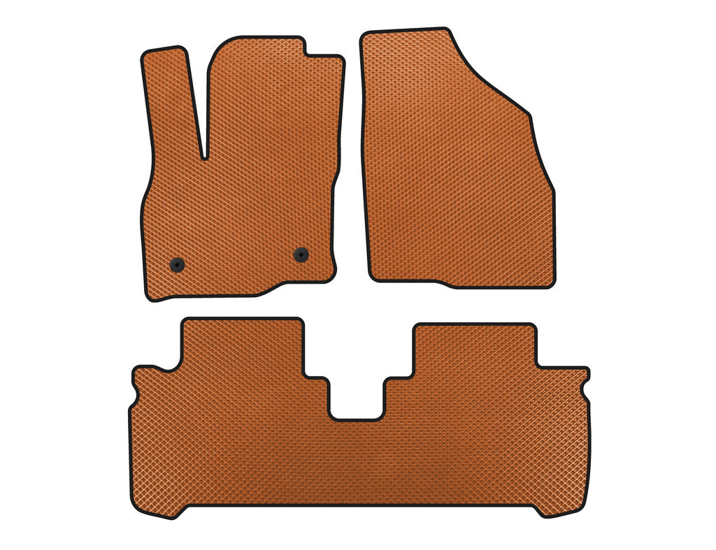 EVA Floor Mats (Orange) for Chevrolet Bolt 2016-2023 - image 1