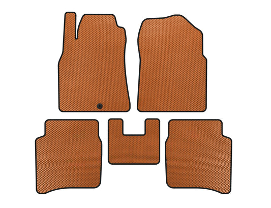 EVA Floor Mats (SD, Orange) for Nissan Primera P12 2002-2007 - image 1
