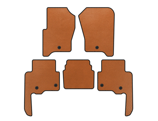 EVA Floor Mats (Orange) for Land Rover Discovery IV 2009-2017 - image 1