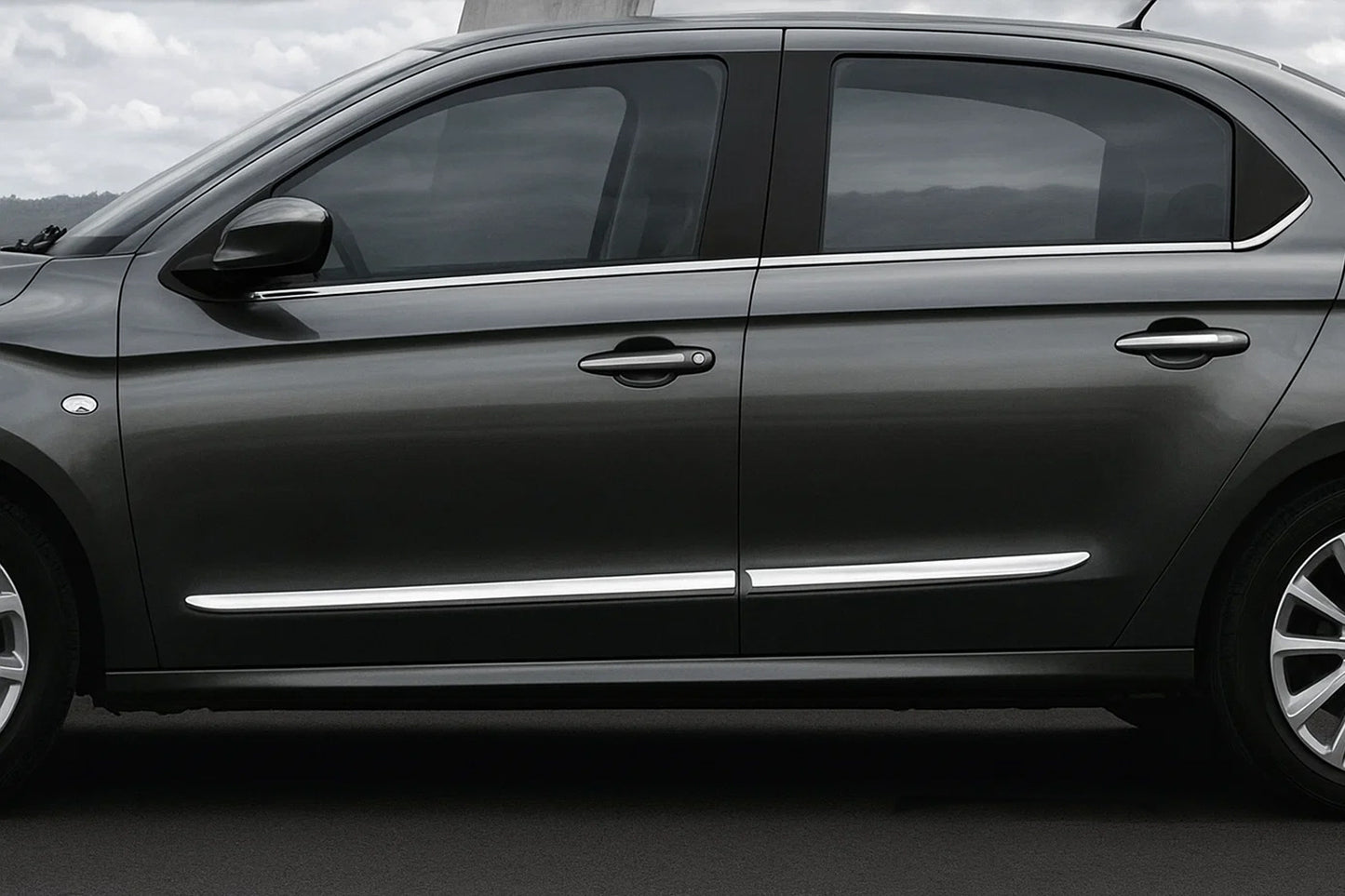 Stainless Steel Door Moulding for Fiat Albea 2002-2012 - image 1