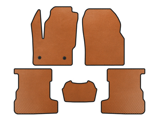 EVA Floor Mats (Orange) for Lincoln MKC 2015- - image 1