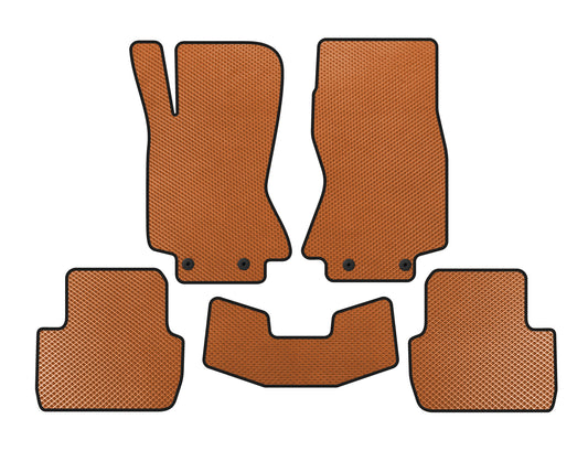 EVA Floor Mats (Orange) for Jaguar S-Type 1999-2008 - image 1