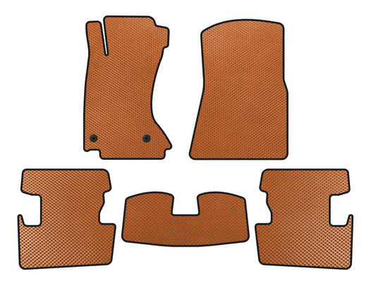 EVA Floor Mats (2008-2013, Orange) for Lexus IS 2005-2013 - image 1