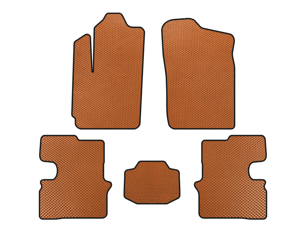 EVA Floor Mats (Orange) for Chery M11 2008- - image 1