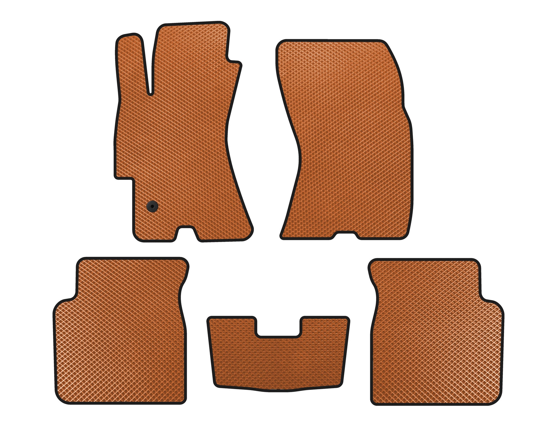 EVA Floor Mats (Orange) for Subaru Outback 2005-2009 - image 1